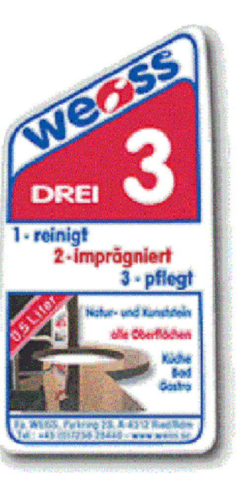 DREI Reinigungsspray für Natur- und Kunststein; 0,5L